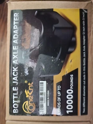 NUEVO Adaptador Universal de Eje de Gato de Botella Sillín de Elevación 10k Lbs 2"/3" Foto 1 de 4