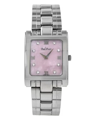 Paul Picot 4079 Diamonds Pink MOP Dial Steel 29MM Ladies' Quartz - Image 1 of 4