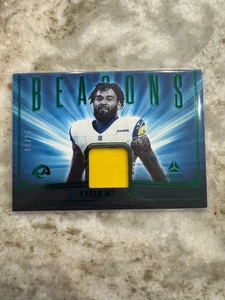 Kyren Williams 2025 Panini Luminance Beacons Patch Relic #5/25 Los Angeles Rams - Picture 1 of 4