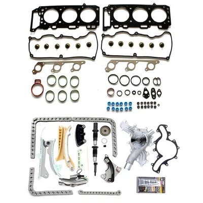 Juego de juntas de culata de 4,0 L para Ford Ranger 2001-2003 kit de cadena de distribución de bomba de agua Foto 1 de 4