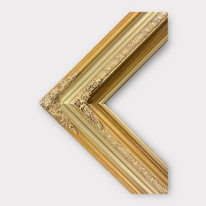 8 x 10 In Stock Ready to Ship Traditional compo ornate wood frame, gold frame - Picture 1 of 9