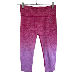Amazing Sports Women's Ombre Workout Legging Pink Size Small Medium Activewear - Picture 1 of 8