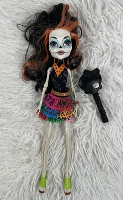 Monster High Doll Skelita Calaveras Scaris City Of Frights w Outfit *Glue Hair* - Image 1 of 4
