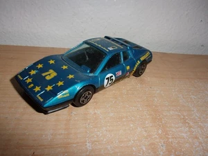 Bburago 1:43 Ferrari 512 BB Rennwagen blau - Bild 1 von 4