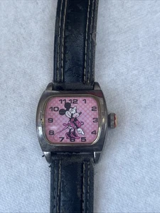 Disney Minnie Mouse Cartoon Watch SII Japan Made MU1113 Vintage - Picture 1 of 9