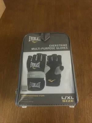 Everlast Pro Style Grappling MMA Multi Purpose Gloves (L/XL) - Black - Image 1 of 4