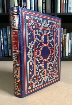 The Beautiful and Damned w/ UNUSED PLATE, F. Scott Fitzgerald Easton Press, FINE Foto 1 de 4