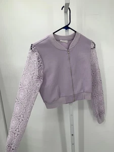 Knit Works Size 16 Girls Sweat Jacket - Picture 1 of 2