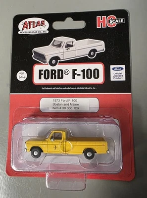 Atlas 30000129 HO Boston & Maine 1973 Ford F-100 Pickup Truck - Image 1 of 2