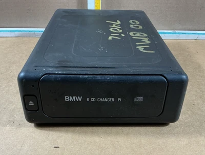 BMW E38 740i 740iL 750iL 1999-2001 cambiador de CD de 6 discos unidad PI 8375537 OEM Foto 1 de 4