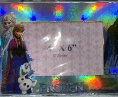 Marco magnético para fotos Disney Frozen Elsa/Anna 4”x 6” NUEVO Foto 1 de 4