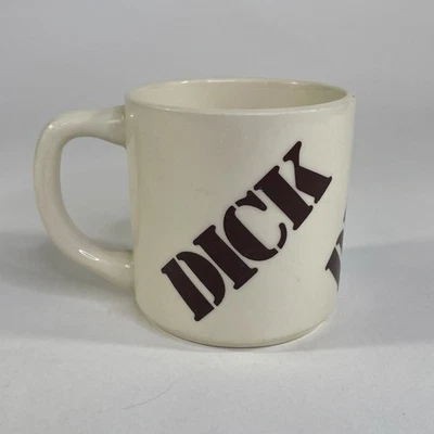 Vintage Made In USA Ceramic Diner Mug "DICK" - Image 1 of 4
