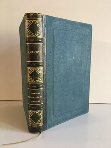 erste poetische Meditationen von LAMARTINE mit Kommentaren Axt 1848 - Bild 1 von 11