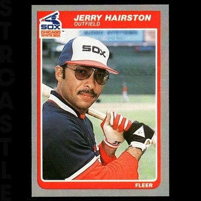 1985 Fleer - Jerry Hairston #515 Chicago White Sox ⚾ Baseball Card - Image 1 of 3