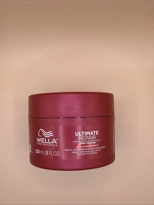 Mascarilla reparadora Wella Ultimate, 5 oz con AHA y Omega 3 150 ml Foto 1 de 2