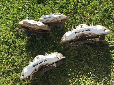 2003-2006 Mercedes-Benz W220 W215 S55 CL55 E63 AMG BREMBO тормоз суппорт 8 поршень - Изображение 1 из 4