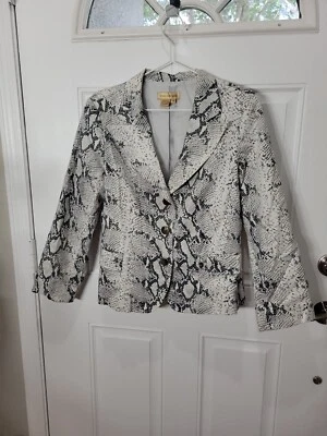 Patrick ChristopherPython Print Jacket Size 10 - Image 1 of 3