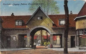 CPA PAYS BAS ENSCHEDE INGANG PADMOS HAAKSBERGERSTRAAT - Picture 1 of 1