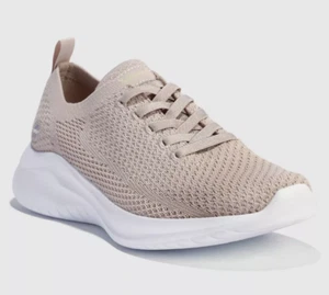S Sport By Skechers Women's Resse 2.0 Elastic Gore Sneakers Beige - SIZE 8 - Picture 1 of 5