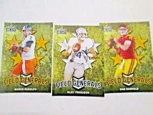 2010 Leaf Draft Field Generals set of 9 w/Baker Mayfield rookie   - Picture 1 of 2