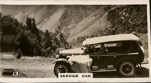 Cigarette Card WD & HO Wills New Zealand # 13 Service Car - Picture 1 of 2
