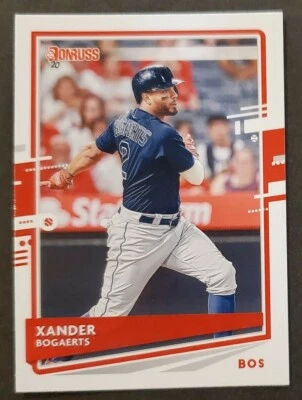 2020 Donruss #75 Xander Bogaerts RED SOX baseball card NM/MT - Image 1 of 2