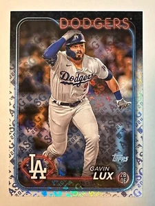 Gavin Lux All-Star Game Logo Variation HOLO Foil 2024 Topps ASG SP Dodgers - Picture 1 of 2