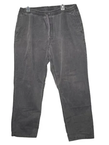 Vans Range elastische lockere spitz zulaufende Passform Hose X-Large grau Baumwollmischung Freizeit Herren - Bild 1 von 19