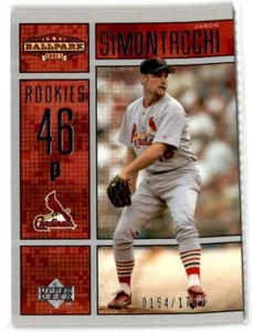 Jason Simontacchi RC,SN St. Louis Cardinals 2002 Upper Deck Ballpark Idols #223 - Bild 1 von 2