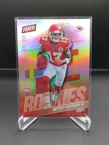 2019 Panini National Mecole Hardman Jr. Rookie /299 Kansas City Chiefs Refractor - Picture 1 of 2