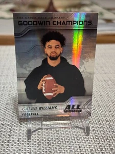 2023 Upper Deck Goodwin Champions #AW-10 Caleb Williams (All-World) Bears - Picture 1 of 2
