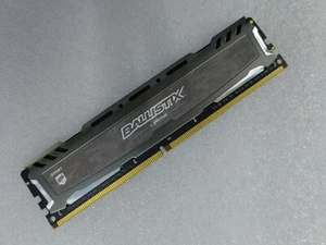 Crucial Ballistix 16 GB desktop DIMM RAM DDR4 3000 MHz 2666 MHz 2400 MHz di micron - Foto 1 di 2