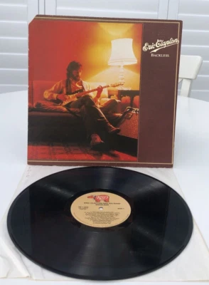 ERIC CLAPTON BACKLESS RS-1 3039 1978 USA Press VINYL LP RECORD EX VG+ - Image 1 of 4