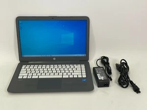 HP Stream 14" HD Laptop Intel Pentium N3060 1.6GHz 4GB RAM 32GB SSD Windows 10 - Afbeelding 1 van 6