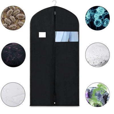 2X Kleidersack Kleiderhülle Ballkleid Schutzhülle Kleiderschutz 60 x 150 cm Lang - Bild 1 von 4