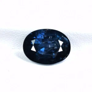 3.88 ct BEST GRADE MASSIVE DEEP BLUE NATURAL BLUE SPINEL - Oval Gemstone Video - Picture 1 of 2