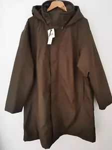 Giacca parka oversize verde oliva Uniqlo:C nuova con etichette taglia Large/XL * NUOVO - Foto 1 di 16