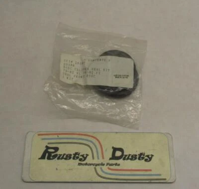 Kit de sello de pinza de disco cromado personalizado Harley Davidson XL FX 28107 Foto 1 de 3