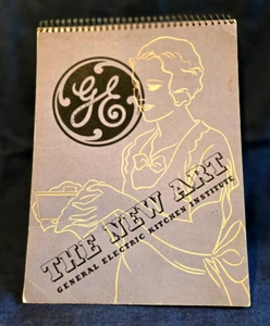 Vintage General Electric "The New Art of Modern Cooking" Recipe Book 1937 USA - Foto 1 di 15