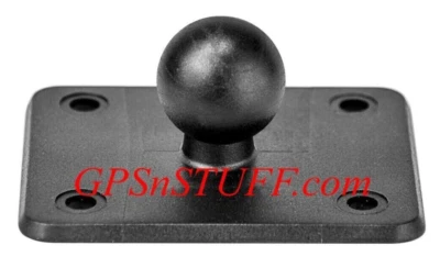 Placa AMPS cuello corto con bola de 17 mm para Garmin Nuvi Dezl GPS soporte de base montaje Foto 1 de 2