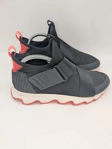 Sorel - Kinetic Lite Strap Sneaker - Womens 7.5  Black Casual Athletic Shoe - Picture 1 of 8