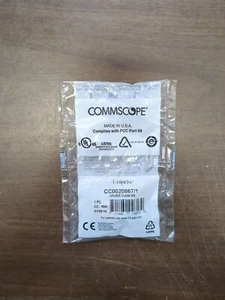 CommScope/Uniprise UNJ600-GN Cat6 UTP RJ-45 Modular Jack, Green - Picture 1 of 2