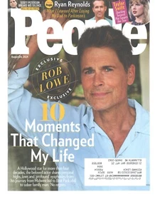 PEOPLE MAGAZINE AUG 26 2024 ROB LOWE TAYLOR SWIFT RYAN REYNOLDS SCOTT PETERSON - Picture 1 of 1