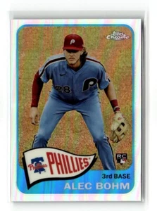 2021 Topps - Chrome 1965 Topps Redux Alec Bohm #TH65-38 (RC) - Picture 1 of 2