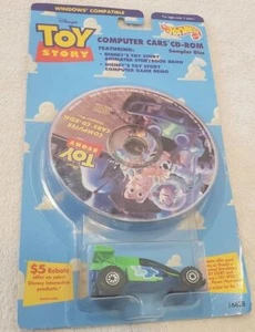 Toy Story Computer Cars CD-ROM Hot Wheels - Picture 1 of 2