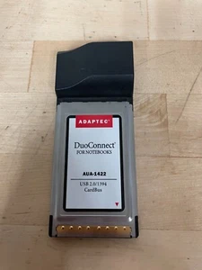 Adaptec AUA-1422 DuoConnect USB 2.0/1394 Card Bus * - Picture 1 of 3
