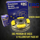 New Ebc 316Mm Rear Brake Discs And Yellowstuff Pads Kit Oe Quality - Pd03kr526