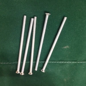 Gewinde metrisch Schrauben Senkkopf Zylinderkopf Linsensenkopf M6x100M5x 80M4x45 - Bild 1 von 6