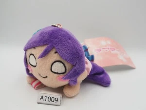 Love Live A1009 Nesoberi Toujou Nozomi Keychain Mascot SEGA 2013 Plush 5" Japan - Picture 1 of 9