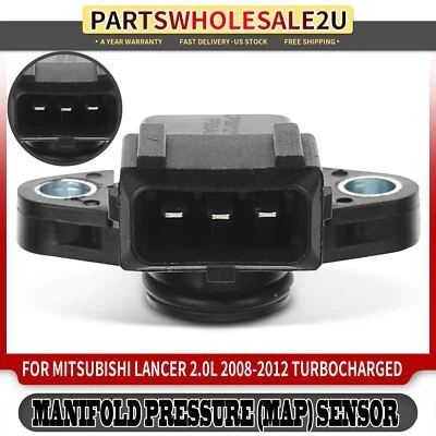 Manifold MAP Pressure Sensor for Mitsubishi Lancer 2008-2012 2.0L Turbocharged - Image 1 of 4